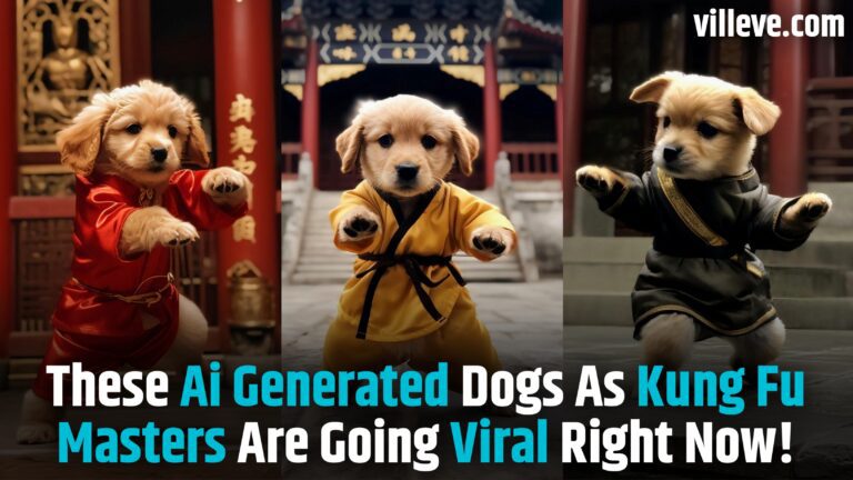 Ai Generated Dogs As Kung Fu Masters