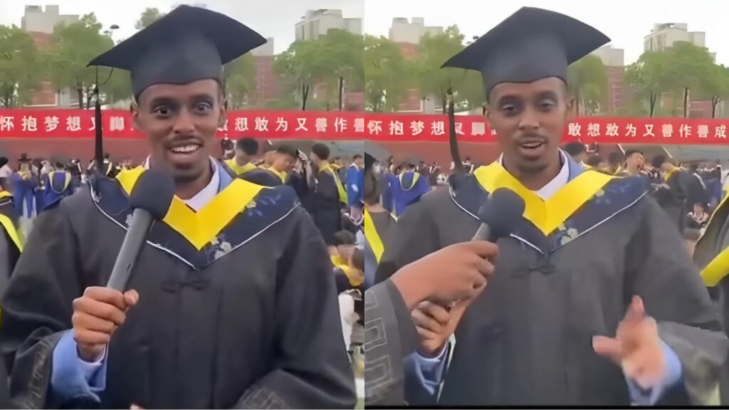 Man Gives Thanks ToChatGPT At His Graduation
