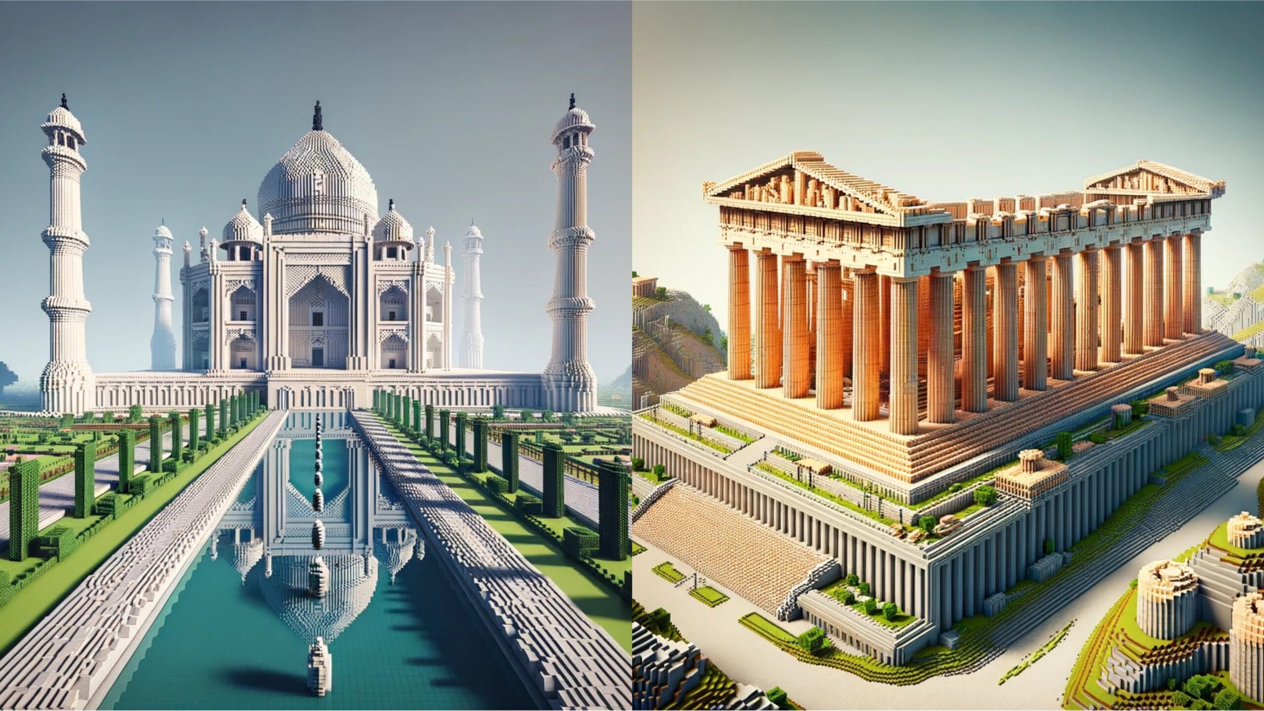 ChatGPT Created Minecraft Versions Of Famous Landmarks