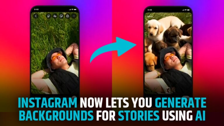Instagram Unveils Backdrop: Unleashing AI Creativity in Your Stories