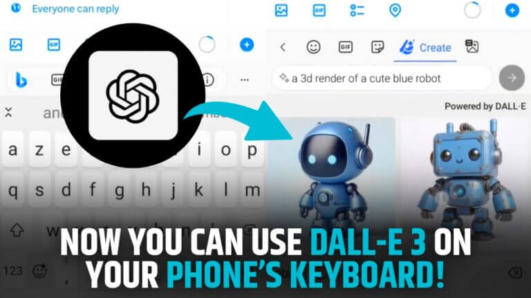 Now You Can Use Dall-E 3 On Your Phone’s Keyboard