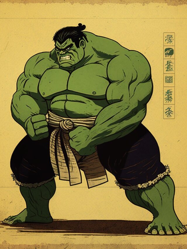 AI Generated Ancient Japanese Artworks of Marvel Superheroes