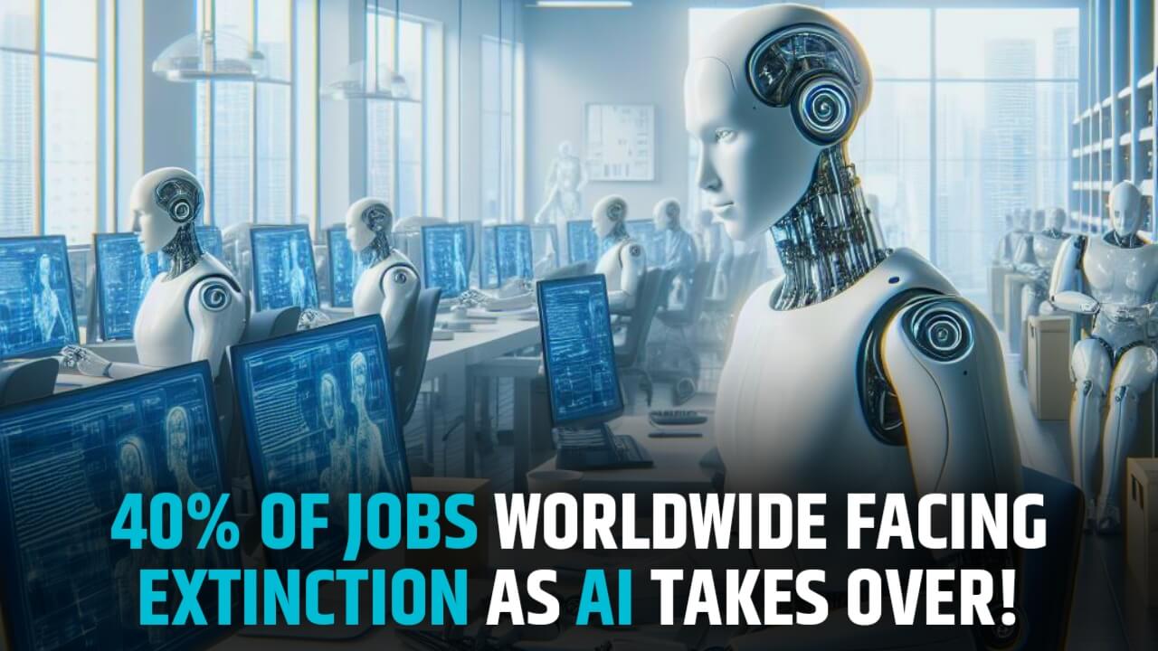 Human vs AI: 40% Of Jobs Worldwide Facing Extinction As AI Takes Over