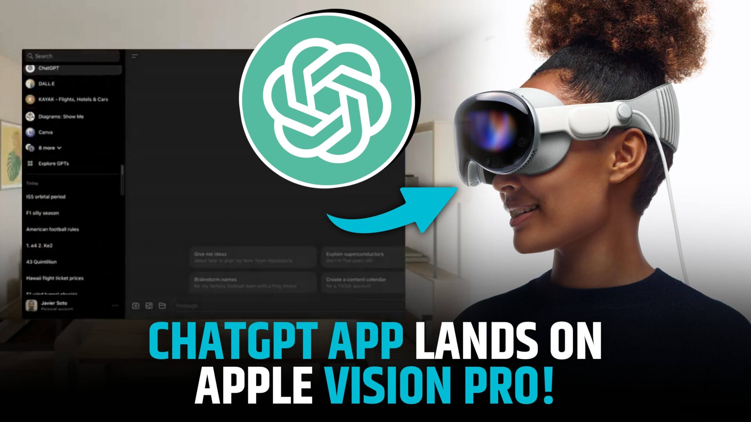 Live The Future: OpenAI Launches ChatGPT App For Apple Vision Pro