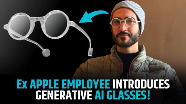 Brilliant Labs' Frame: Ex Apple Employee Introduces Generative AI Glasses